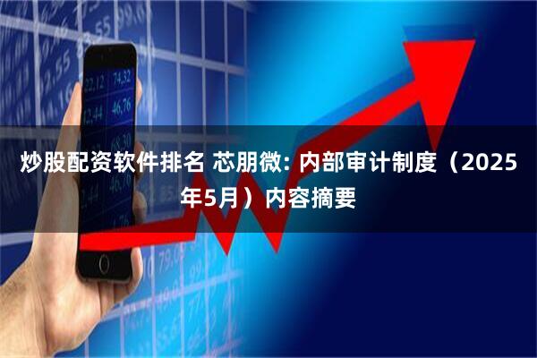炒股配资软件排名 芯朋微: 内部审计制度（2025年5月）内容摘要